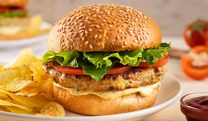 imagen de la hamburguesa